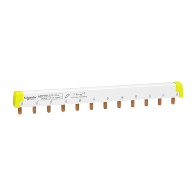Schneider Electric Acti 9 Busbar, 415V ac, 18mm Pitch