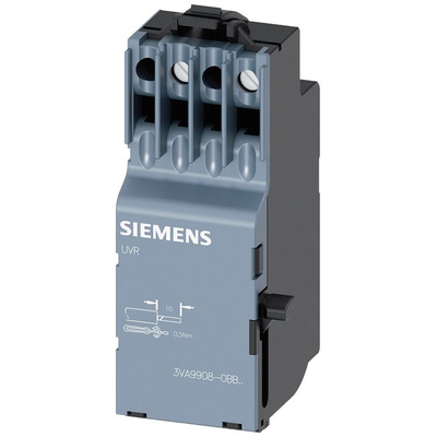 Siemens SENTRON Undervoltage Release for use with MCCB
