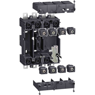 Schneider Electric Compact Nsx Plug-in Base for use with Compact Nsx 100/160/250