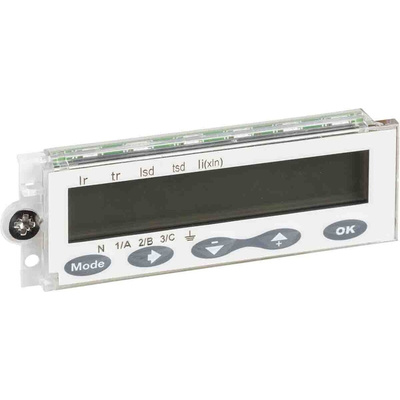 Schneider Electric Nsx100...250, Nsx400...630 LCD display for use with Micrologic 5 Trip Unit