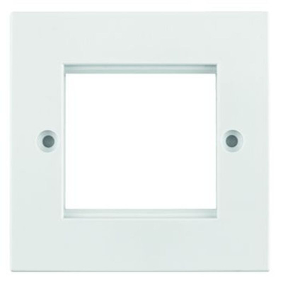 Telegartner Telegartner Data Cover Frame for use with Cat5e, Cat6, Cat6a