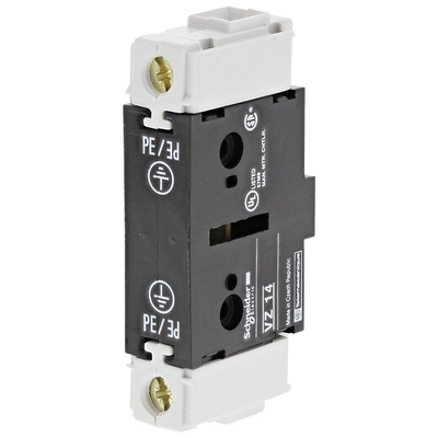 Schneider Electric TeSys Earthing Block for use with V02,V1,V2,V0,V01