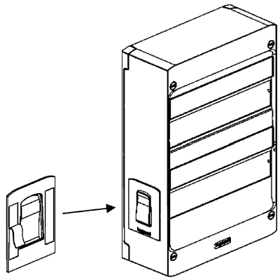 Legrand Document Holder for use with DRIVIA cabinets