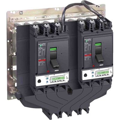 Schneider Electric Compact Nsx, Easypact Cvs Mechanical Interlock for use with Compact Nsx 100/160/250, Rotary Handle