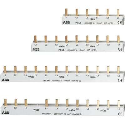 ABB IEC Range Busbar for use with DDA200, F200, S200