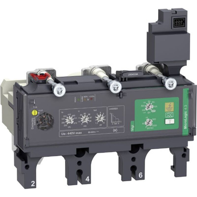 Schneider Electric ComPacT New Generation Trip Unit for use with ComPacT NSX 400/630 Circuit Breakers