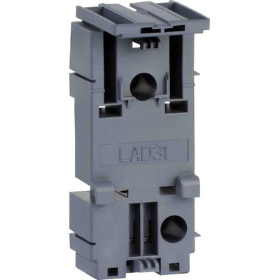 Schneider Electric Tesys Mounting Plate for use with Gv2Af4, Gv2Dm, Gv2Dp, Gv2Me, Lc1D09...D38, Ls1D32