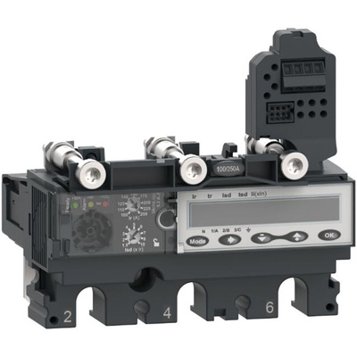 Schneider Electric ComPacT New Generation Trip Unit for use with ComPacT NSX250 Circuit Breakers