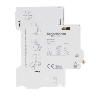 230V ac Overload Release Circuit Trip for use with C120 Series, C60 Series, ID Residual Current Device