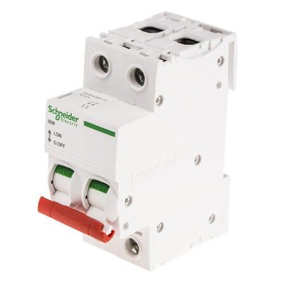 2P Switch Disconnector Circuit Trip for use with Acti 9 Isobar A type Distribution Boards