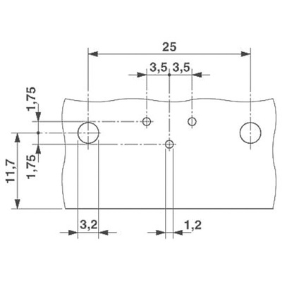 Phoenix Contact Circuit Breaker Accessory - VS-PSC 1.5/3-M PE