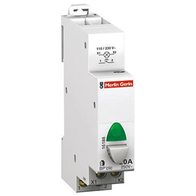 250V ac Push Button Circuit Trip