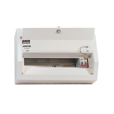 Contactum 16 Way Steel Consumer Unit, 100A Defender