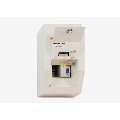 Contactum 2 Way Steel Consumer Unit, 63A Defender