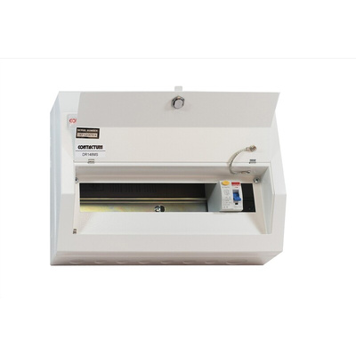 Contactum 14 Way Steel Consumer Unit, 80A Defender