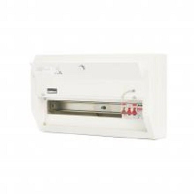Contactum 16 Way Steel Consumer Unit, 100A Defender