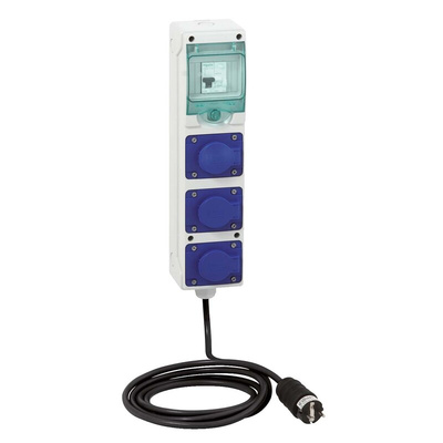 Schneider Electric Kaedra Distribution Board, 3 Way, 16 A