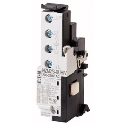 380 → 440V ac Undervoltage Release Circuit Trip for use with N(S)2(-4) Series, N(S)3(-4) Series, NZM2(-4)