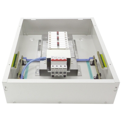 Europa 3 Phase Distribution Board, 24 Way, 125 A
