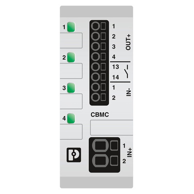 Phoenix Contact Electronic Device Circuit Breaker Electronic Circuit breaker 10A 24V CBMC, 1 channels , DIN Rail Mount