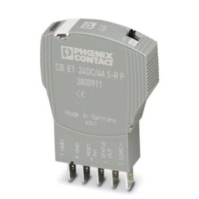 Phoenix Contact Electronic Device Circuit Breaker Electronic Circuit breaker 4A 24V CB, 1 channels