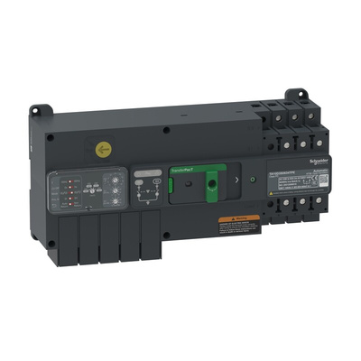 Schneider Electric TransferPacT Electronic Circuit Breaker 63A TA100, Fixed