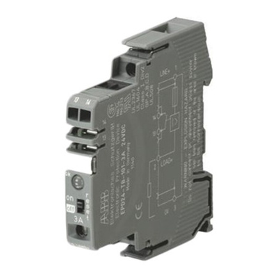 ABB Electronic Circuit Breaker 4A 24V EPD24, DIN Rail Mount