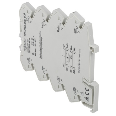 Wago EPSITRON Electronic Circuit breaker 8A 30V 787-2861, 1 channels , DIN Rail Mount