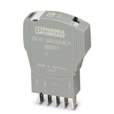 Phoenix Contact Electronic Device Circuit Breaker Electronic Circuit breaker 6A 24V CB, 1 channels