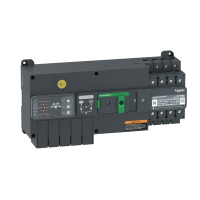 Schneider Electric TransferPacT Electronic Circuit Breaker 63A TA100, Fixed