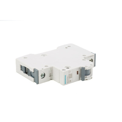 Siemens Sentron 5SY6 MCB, 1P, 6A Curve C, 230V AC, 72V DC, 6 kA Breaking Capacity