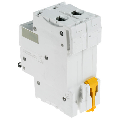 Schneider Electric Acti 9 iC60H MCB Mini Circuit Breaker, 2P, 6A Curve B, 12 → 133 V, 220 → 240 V, 380