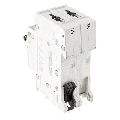 ABB System Pro M Compact S200M MCB, 2P, 1A Curve C, 440V AC, 125V DC, 10 kA Breaking Capacity