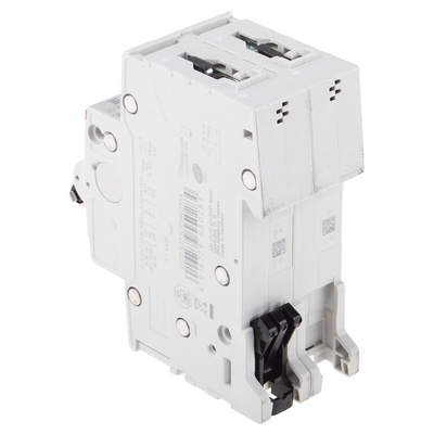 ABB System Pro M Compact S200M MCB, 2P, 10A Curve C, 440V AC, 125V DC, 10 kA Breaking Capacity