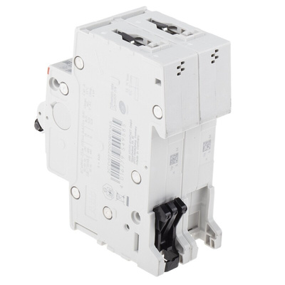 ABB System Pro M Compact S200M MCB, 2P, 6A Curve B, 440V AC, 125V DC, 10 kA Breaking Capacity