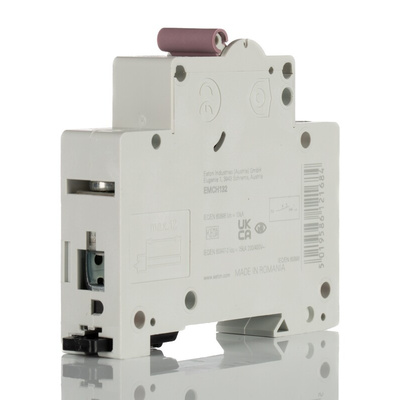 Eaton MEMShield MCB, 1P, 32A Curve C, 230V AC, 48V DC, 10 kA Breaking Capacity
