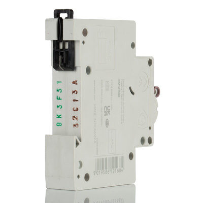 Eaton MEMShield MCB, 1P, 32A Curve C, 230V AC, 48V DC, 10 kA Breaking Capacity