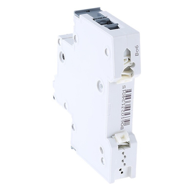 Siemens Sentron 5SY4 MCB, 1P, 6A Curve B, 400V AC, 10 kA Breaking Capacity