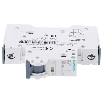 Siemens Sentron 5SY6 MCB, 1P, 32A Curve C, 230V AC, 6 kA Breaking Capacity