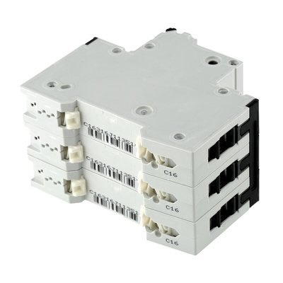 Siemens Sentron 5SY6 MCB, 3P, 16A Curve C, 400V AC, 72V DC, 6 kA Breaking Capacity