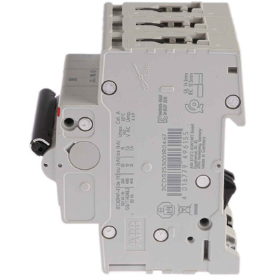 ABB System Pro M Compact S200 MCB, 3P, 16A Curve K, 440V AC, 6 kA Breaking Capacity