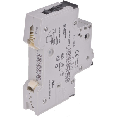 Siemens Sentron 5SY6 MCB, 1P, 1A Curve C, 230V AC, 72V DC, 6 kA Breaking Capacity