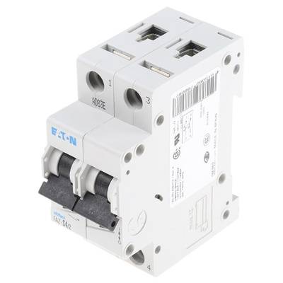 Eaton xEffect MCB, 2P, 4A Curve S, 230V AC, 10 kA Breaking Capacity