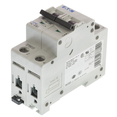 Eaton xEffect MCB, 2P, 10A Curve S, 230V AC, 10 kA Breaking Capacity