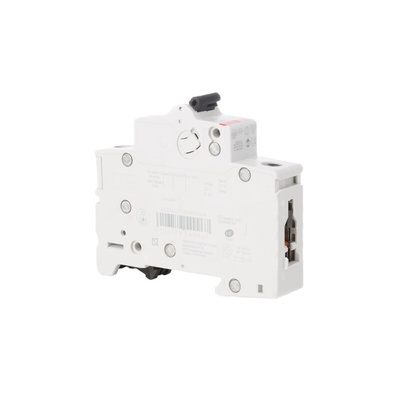 ABB System Pro M Compact S200M MCB, 1P, 2A Curve C, 253V AC, 72V DC, 10 kA Breaking Capacity
