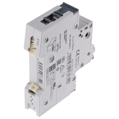 Siemens Sentron 5SY4 MCB, 1P, 4A Curve C, 230V AC, 10 kA Breaking Capacity