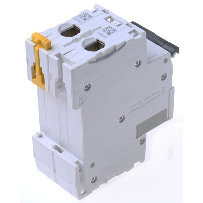 Schneider Electric Acti 9 iC60N MCB, 2P, 2A Curve B, 12 → 133V AC, 100 → 133V DC, 6 kA Breaking Capacity