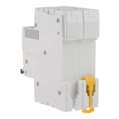 Schneider Electric Acti 9 iC60H MCB, 2P, 10A Curve B, 440V AC, 100 → 133V DC, 10 kA Breaking Capacity