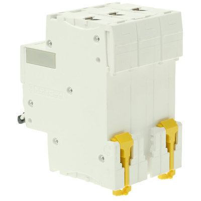 Schneider Electric Acti 9 iC60H MCB, 3P, 32A Curve B, 440V AC, 100 → 133V DC, 10 kA Breaking Capacity