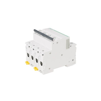 Schneider Electric Acti 9 iC60H MCB, 4P, 32A Curve C, 440V AC, 220 → 250V DC, 10 kA Breaking Capacity